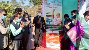 শ্রীমঙ্গলে ভূমিহীনদের জন্য গৃহ নির্মাণ কাজের উদ্বোধন