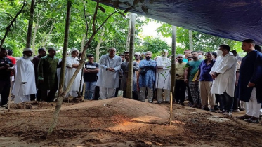 বাবা-মায়ের পাশে চিরনিদ্রায় আবুল মাল আবদুল মুহিত