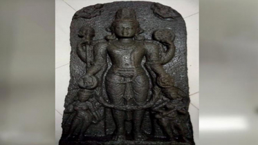 ঠাকুরগাঁওয়ে ৭৫ কেজি ওজনের বিষ্ণু মূর্তি উদ্ধার