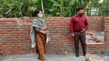 নলছিটিতে দ্রুত গতিতে এগিয়ে চলছে প্রধানমন্ত্রীর আশ্রয়ণ প্রকল্প-২