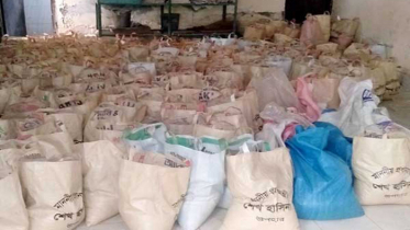 করোনা পরিস্থিতিতে ত্রাণ সহায়তা অব্যাহত