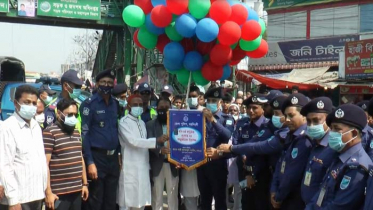 নরসিংদীতে পুলিশের ‘বডি ওর্ন’ ক্যামেরার উদ্বোধন