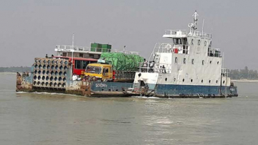 দৌলতদিয়া-পাটুরিয়া নৌরুটে ফেরি চলাচল শুরু