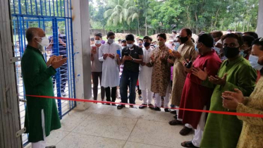 সোনাইমুড়ীতে আমিশাপাড়া উচ্চ বিদ্যালয়ের নতুন ভবন উদ্ধোধন