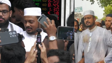 ঝিনাইদহে নাসীরুদ্দীন পাটওয়ারীর ওপর হামলা, ডিম নিক্ষেপের অভিযোগ