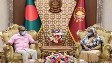 রাষ্ট্রপতির সঙ্গে প্রধানমন্ত্রীর সৌজন্য সাক্ষাৎ