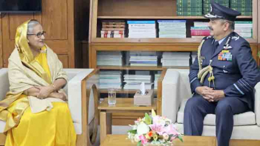 প্রধানমন্ত্রীর সঙ্গে ভারতের বিমানবাহিনী প্রধানের বৈঠক