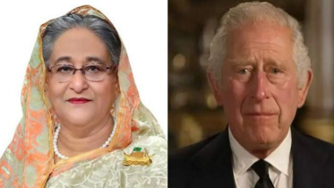 প্রধানমন্ত্রী শেখ হাসিনাকে ফোন করে ধন্যবাদ জানালেন রাজা চার্লস