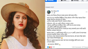 এবার নিজের সম্পদের বর্ণনা দিলেন পরী