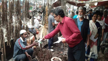 ঢাকা-৬ আসনে পরশ ভাসানীর নির্বাচনী  প্রচারণা শুরু 