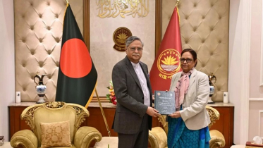 রাষ্ট্রপতির কাছে আইন কমিশনের বার্ষিক প্রতিবেদন পেশ