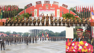 মিলিটারি একাডেমিতে রাষ্ট্রপতি কুচকাওয়াজ অনুষ্ঠিত