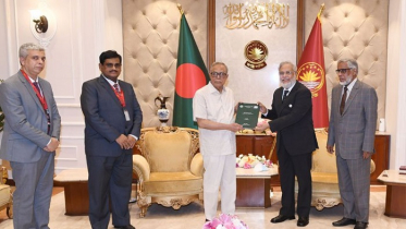 রাষ্ট্রপতির কাছে আইন কমিশনের বার্ষিক রিপোর্ট পেশ