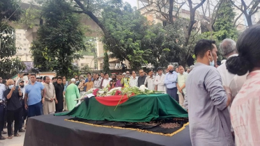 গাফ্‌ফার চৌধুরীর জানাজা অনুষ্ঠিত