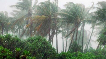 ৬০ কি.মি বেগে ঝড়ের আভাস