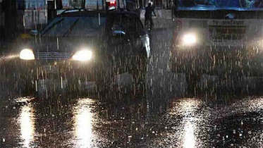 রাজধানীতে বজ্রসহ শিলা-বৃষ্টি