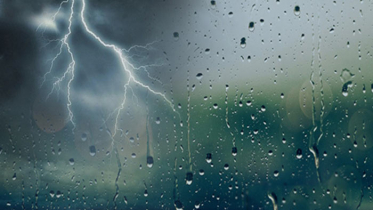 হালকা থেকে মাঝারি বৃষ্টি ও বজ্রবৃষ্টি হতে পারে