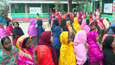 রংপুর সিটির ২৬ নম্বর ওয়ার্ডে পুনরায় ভোট চলছে