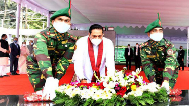 জাতির পিতার প্রতি রাজা পাকশের শ্রদ্ধা নিবেদন