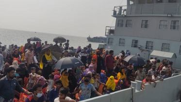 ভাসানচরে পৌঁছেছে আরও ২১৪৭ রোহিঙ্গা