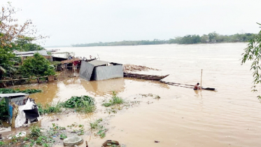 বন্যায় সুনামগঞ্জের সঙ্গে ৪ উপজেলার যোগাযোগ বিচ্ছিন্ন