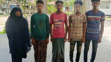 সুবর্ণচরে তরুণীসহ ৫ রোহিঙ্গা যুবক আটক