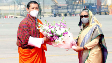 ঢাকায় পৌঁছেছেন ভুটানের প্রধানমন্ত্রী
