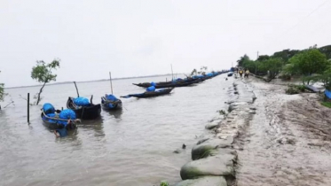 টানা বর্ষণে বিপর্যস্ত সাতক্ষীরা