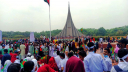 স্মৃতিসৌধে সর্বস্তরের জনতার ঢল