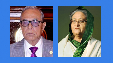 সাহাবুদ্দীন আহমদের মৃত্যুতে রাষ্ট্রপতি ও প্রধানমন্ত্রীর শোক