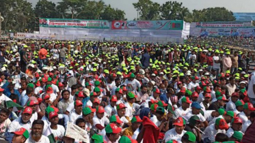 যশোরে প্রধানমন্ত্রীর জনসভায় জনসমুদ্র