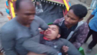 কাদের মির্জা ও বাদল সমর্থকদের সংঘর্ষে রণক্ষেত্র কোম্পানীগঞ্জ