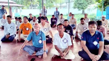 শ্রীমঙ্গলে পালিত হলো বিশ্ব মেডিটেশন দিবস