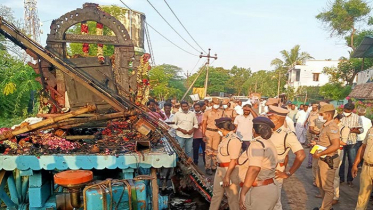 তামিলনাড়ুতে রথযাত্রায় বিদ্যুৎস্পৃষ্টে নিহত ১১ 