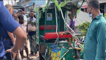 টাঙ্গাইলে বাসের চাপায় অটোরিকশার চালক ও যাত্রী নিহত