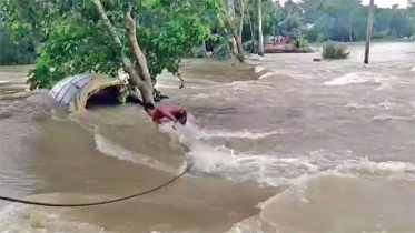 মধ্যাঞ্চলের ৬ জেলায় বন্যা পরিস্থিতির অবনতির আভাস