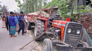 মেহেরপুরে ট্রাক্টরের চাপায় স্কুলছাত্রের মৃত্যু