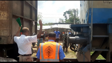 একতা এক্সপ্রেস লাইনচ্যুত, ৬ ঘণ্টা পর রেল যোগাযোগ স্বাভাবিক