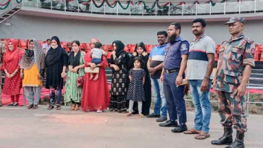 ভারতে সাজাভোগ শেষে দেশে ফিরল ৯ নারী ও শিশু