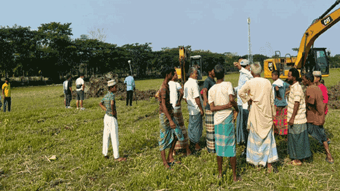 ঘটনাস্থলের একটি চিত্র