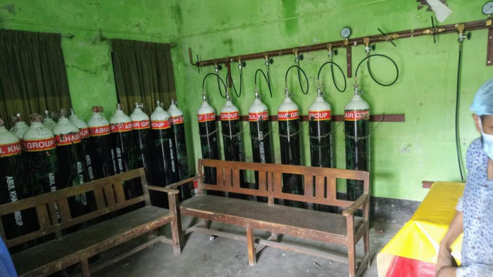 অক্সিজেন সিলিন্ডার অক্সিজেন সিলিন্ডার
