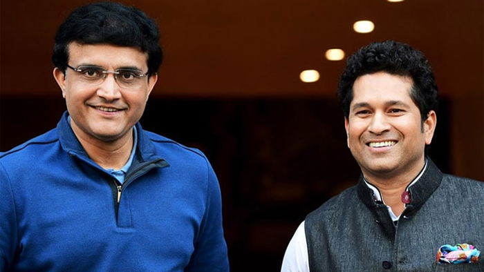 সৌরভ গাঙ্গুলি ও শচীন টেন্ডুলকার সৌরভ গাঙ্গুলি ও শচীন টেন্ডুলকার