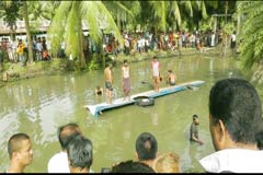 বাগেরহাটে যাত্রীবাহী বাস খাদে, নিহত ২